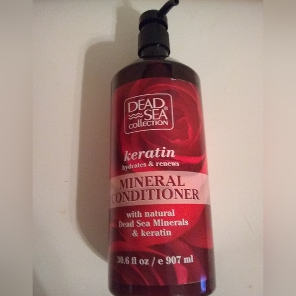 NEW DEAD SEA COLLECTION KERATIN MINERAL CONDITIONER, XLARGE BOTTLE 30.7 FL. OZ - Picture 4 of 5